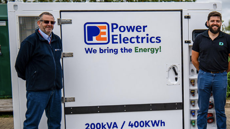 Power Electrics Expands Hybrid Fleet with £2m Investment in Bespoke Dumarey BES Units